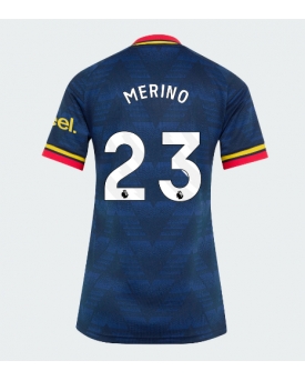 Arsenal Mikel Merino #23 Maglia Gara Trasferta Repliche 2026-27 Donna Maniche Corte